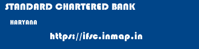 STANDARD CHARTERED BANK  HARYANA     ifsc code